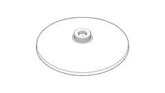 Four-Camera Multisensor Pendant Cap Mount