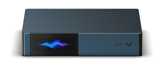 Verkada NP21 two-channel network audio player for existing amplifiers