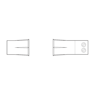 BR13 Wired Recessed Door Contact
